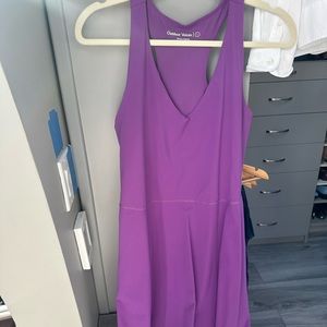 Outdoor Voices brand new purple workout dress